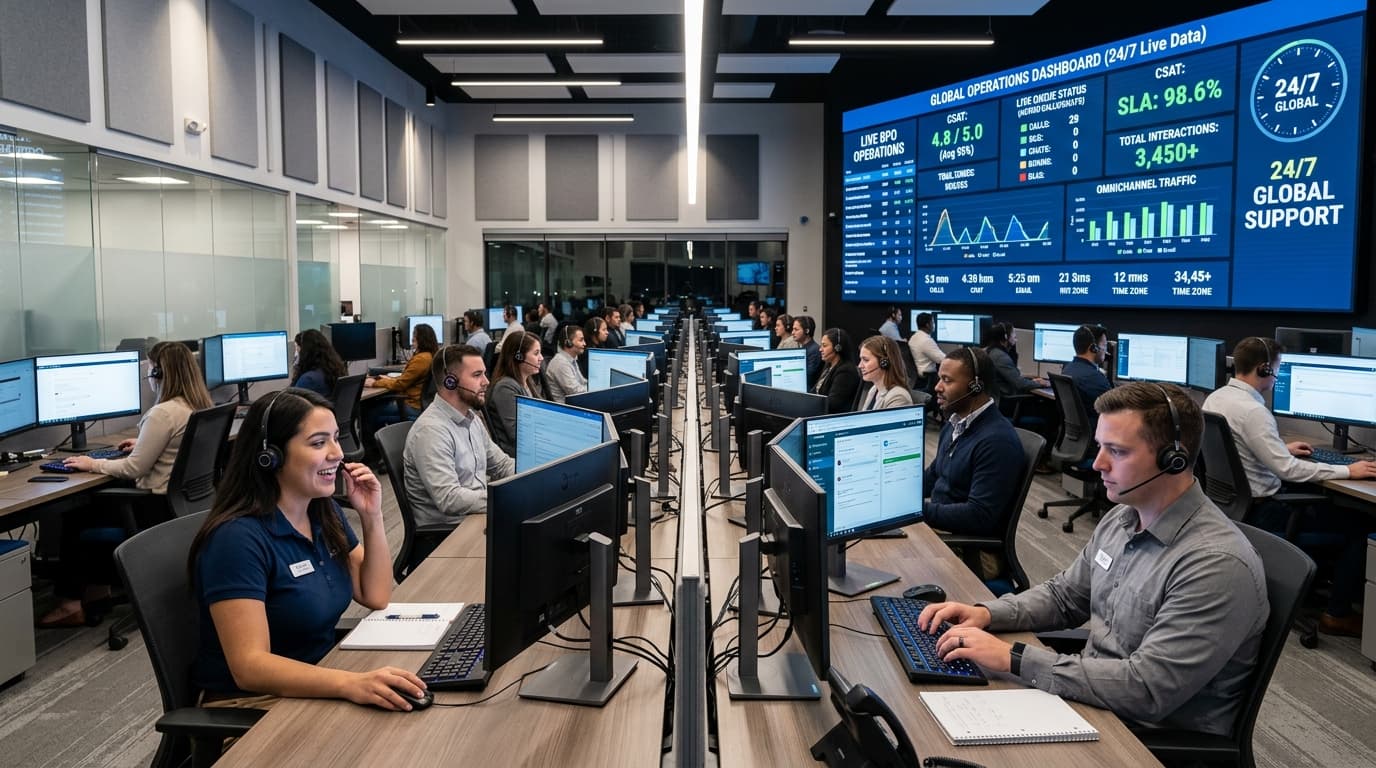 BPO & 24/7 Contact Center